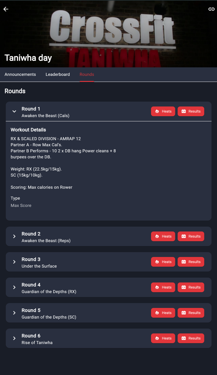 Rounds and round details